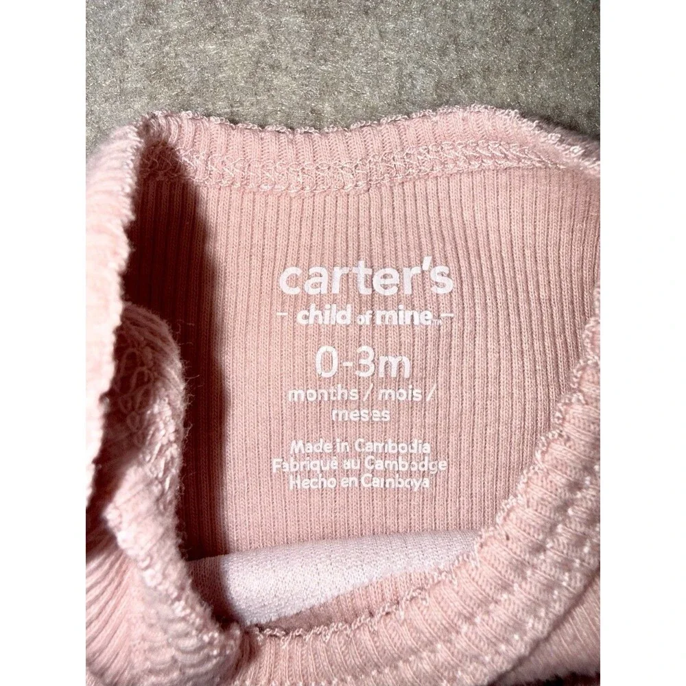 Carters 0-3month Baby Girl One Piece Bodysuit Mamas Bestie